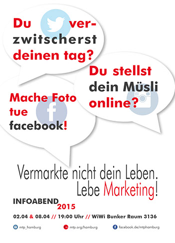 Flyer rückseite MTP Hamburg Semester Start Aktion 